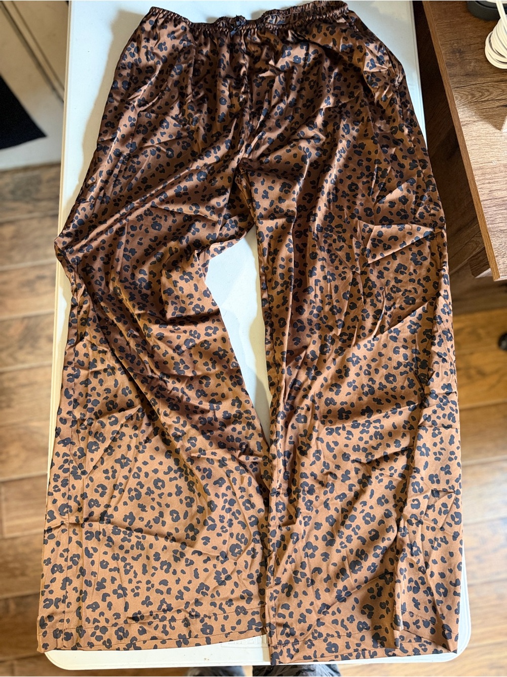Auden Leopard Print Pajama Pants - Picture 3 of 9
